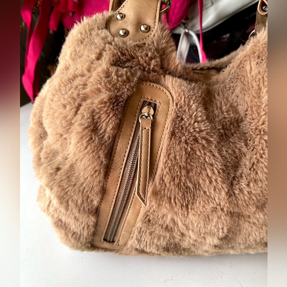 Authentic imported closhhi fur puffy bag rare one - Picture 5 of 11